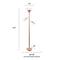 Lalia Home Torchiere Floor Lamp with 2 Reading Lights